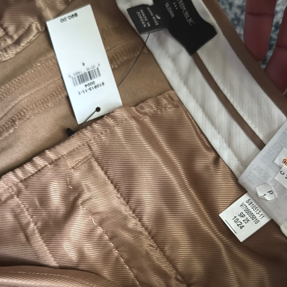 NWT : Banana Republic SLOAN HIGH-RISE FULL-LENGTH PANT - Picture 5 of 5